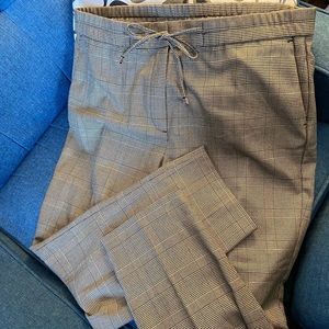 JJill tie-waist woven pants never worn